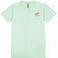 Ladies' Simply Southern Lion Tracker Bow S/S Tee (Mint)