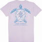 Ladies' Simply Southern Turtle Tracker Bow S/S (Lilac)