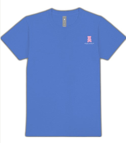 Ladies' Simply Southern Don't Be Grizzly Be The Gummy S/S (Bali Blue)
