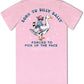 Ladies' Simply Southern Born To Dilly S/S (Washed Pink)