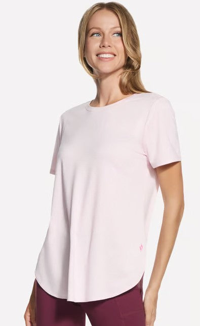 Ladies' Skechers GO DRI Swift Stripe Tunic Tee