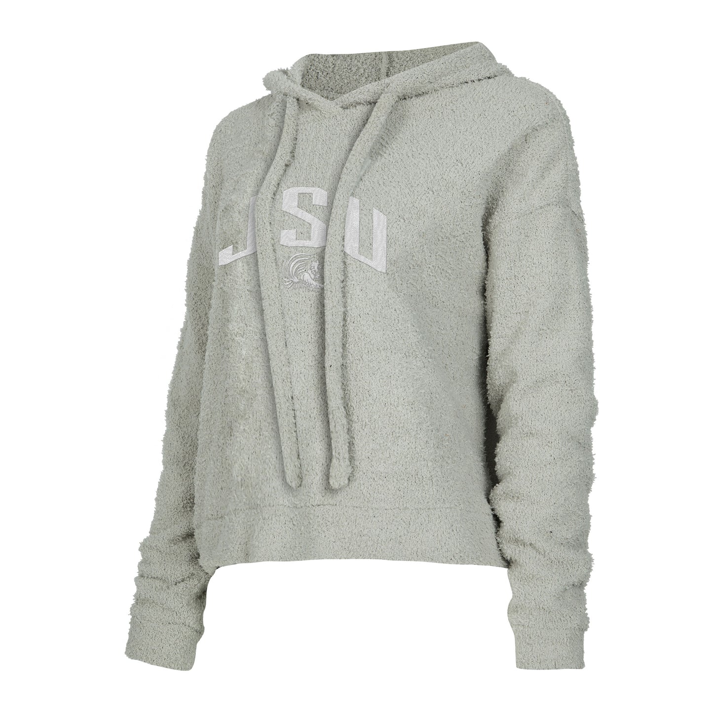 Women's JSU Ventura Solid Chenille L/S Hoodie (Grey)