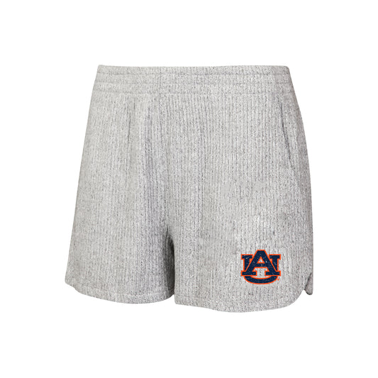 Women's Auburn Juniper Rib Knit Solid Short (Grey)