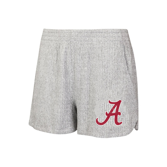 Women's Alabama Juniper Rib Knit Solid Short (Grey)