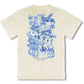 Ladies' Simply Southern Mineral Wash Howdy Collage SS (Bone)