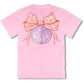 Ladies' Simply Southern Mineral Wash Shells W/Bows SS (Petal)