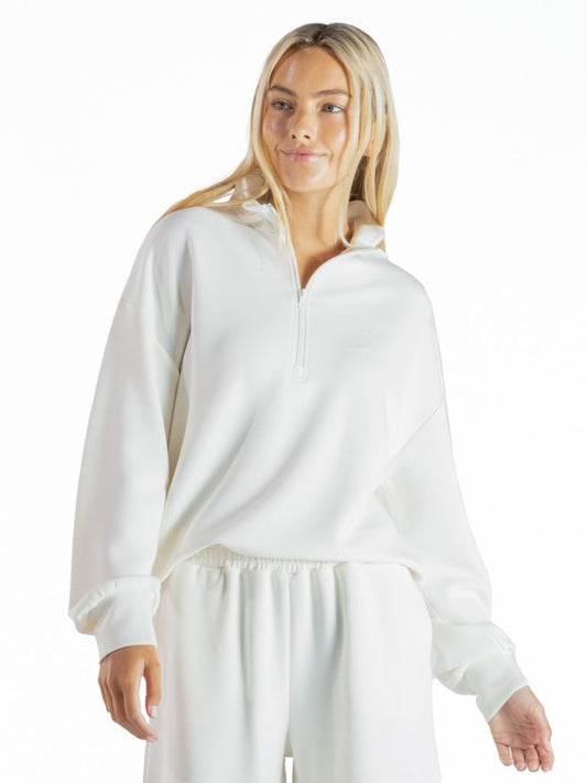 Ladies' Simply Southern Scallop LS Pullover Top