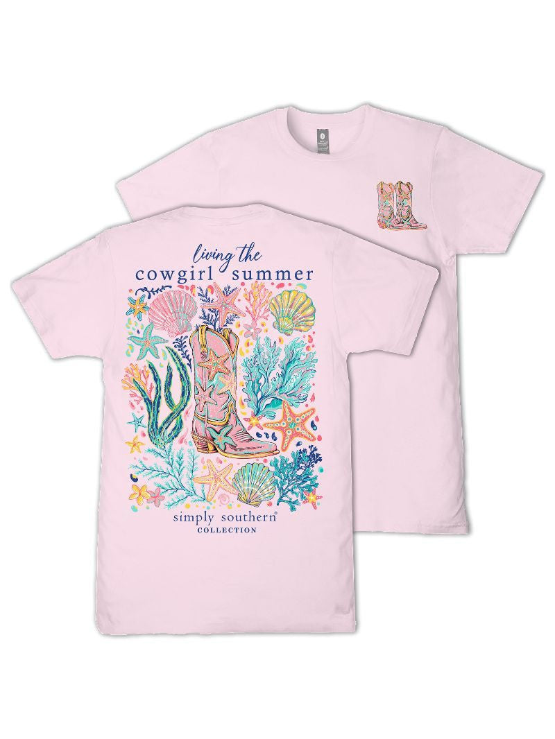 Ladies' Simply Southern Cowgirl Summer SS (Peony)