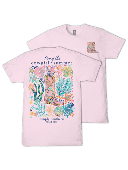 Ladies' Simply Southern Cowgirl Summer SS (Peony)