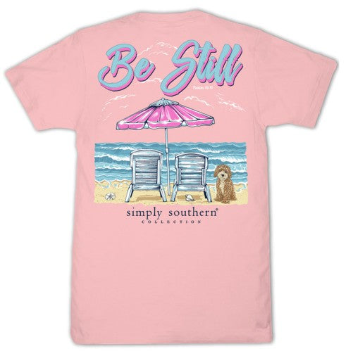 Ladies' Simply Southern Be Still SS (Tearose)