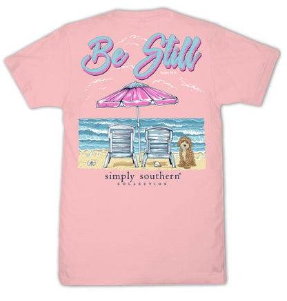 Ladies' Simply Southern Be Still SS (Tearose)