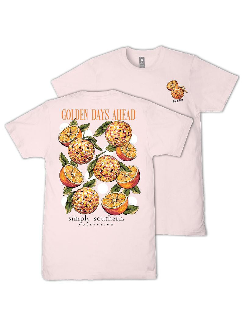 Ladies' Simply Southern Golden Days Ahead SS (Rosy)
