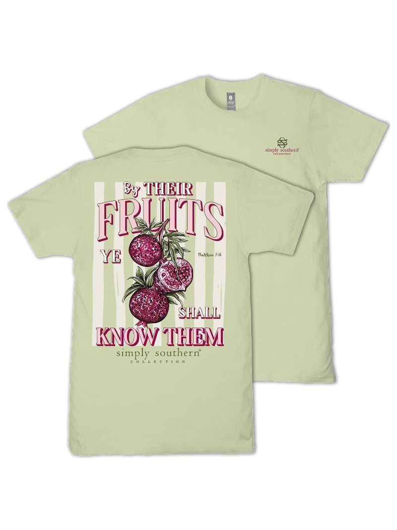 Ladies' Simply Southern 'By Their Fruits Ye Shall Know Them" SS (Fern)