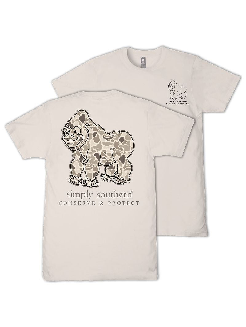 Ladies' Simply Southern Tracker Camo Gorilla SS (Dust)