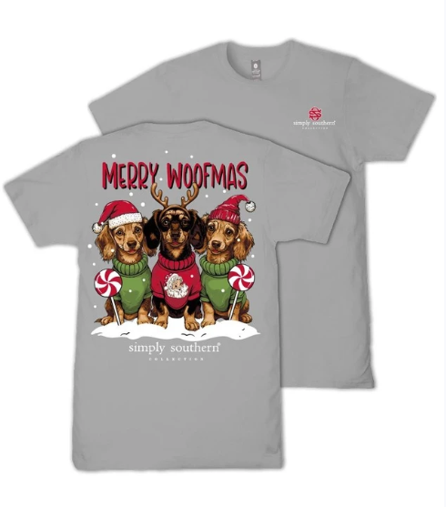 Simply Southern 'Merry Woofmas' S/S (Lunar)