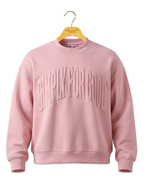 Simply Southern The Simply For Good Embossed Crew