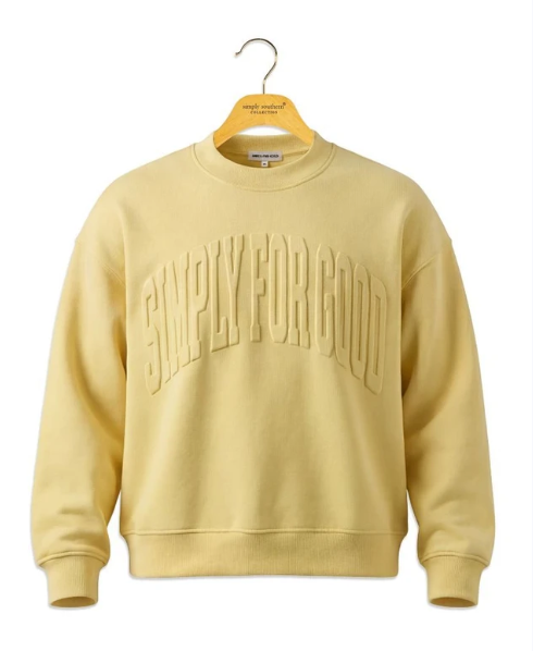 Simply Southern The Simply For Good Embossed Crew