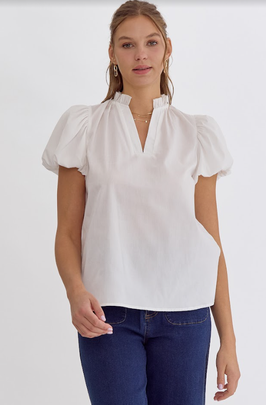 Cassidy Top (White)