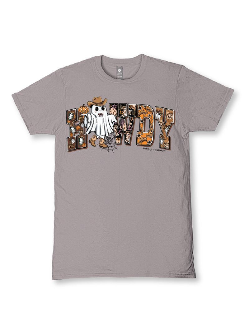 Ladies' Simply Southern 'Howdy' SS (Driftwood)