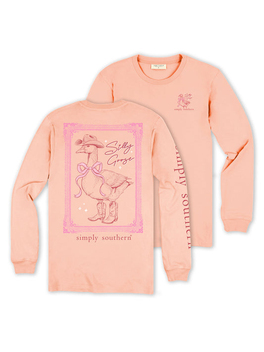 Simply Southern Silly Goose L/S (Reef)