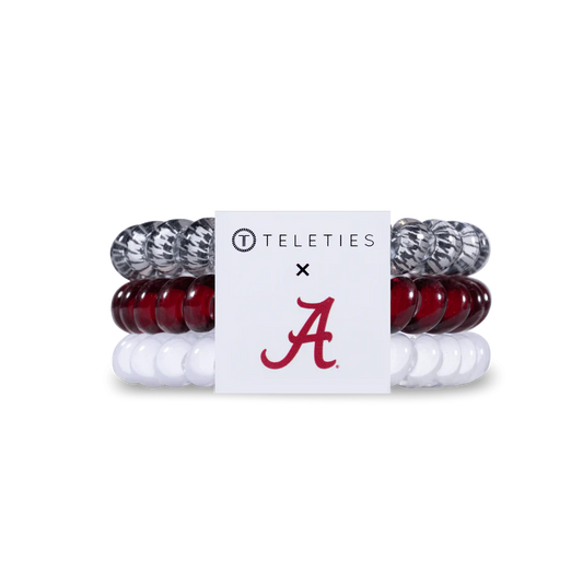 University of Alabama Teleties Small Hair Ties