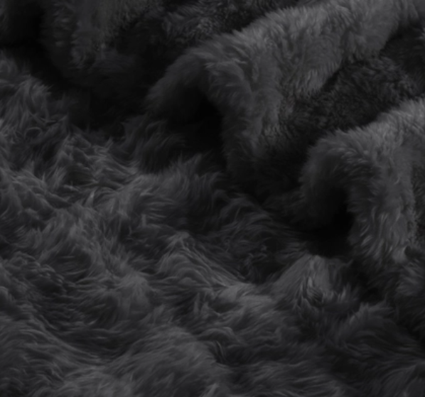 Duke Imports Hooded Faux Fur Wearable Throw Blanket