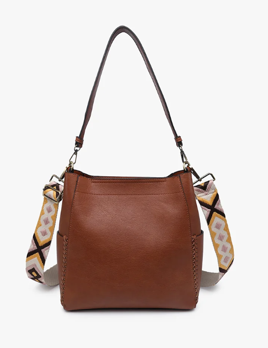 Jen & Co. Penny Vegan Bucket Bag