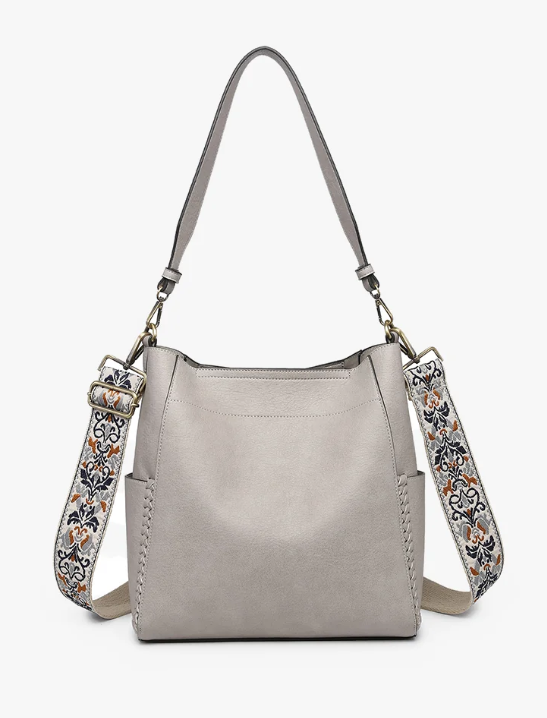 Jen & Co. Penny Vegan Bucket Bag