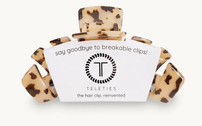 Medium Teleties Blonde Tortoise Hair Clip