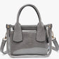 Stacey Vegan Clear Satchel W/Insert