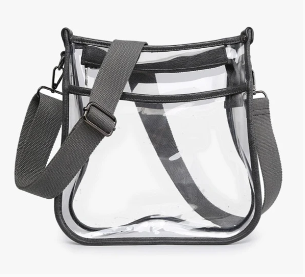 Jen & Co. Posie Vegan Clear Crossbody