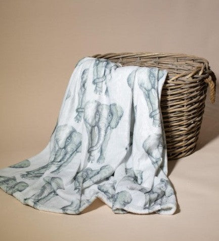 The Royal Standard Elephant Throw Blankets