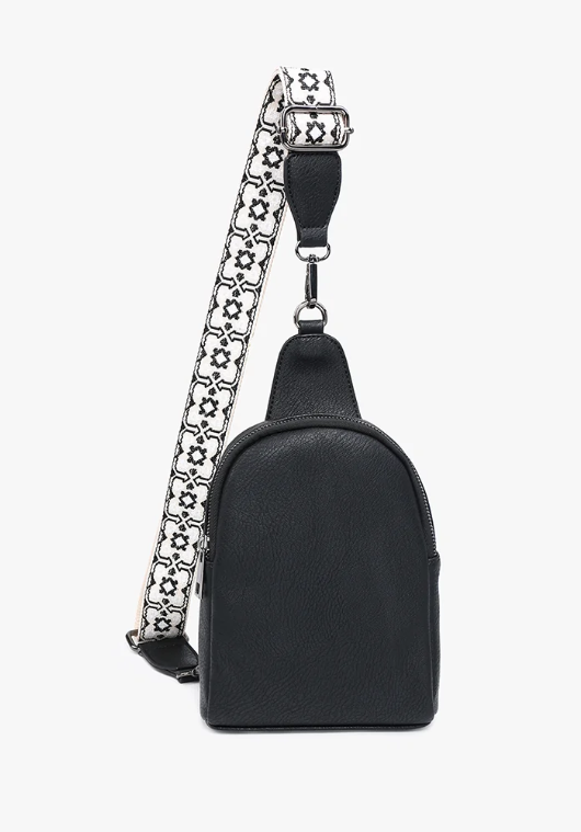 Jen & Co. Ellen Vegan Guitar Strap Sling Bag