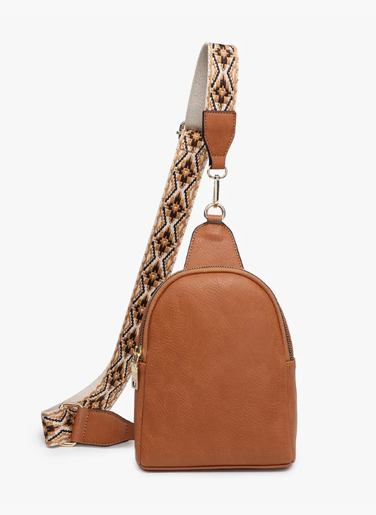 Jen & Co. Ellen Vegan Guitar Strap Sling Bag