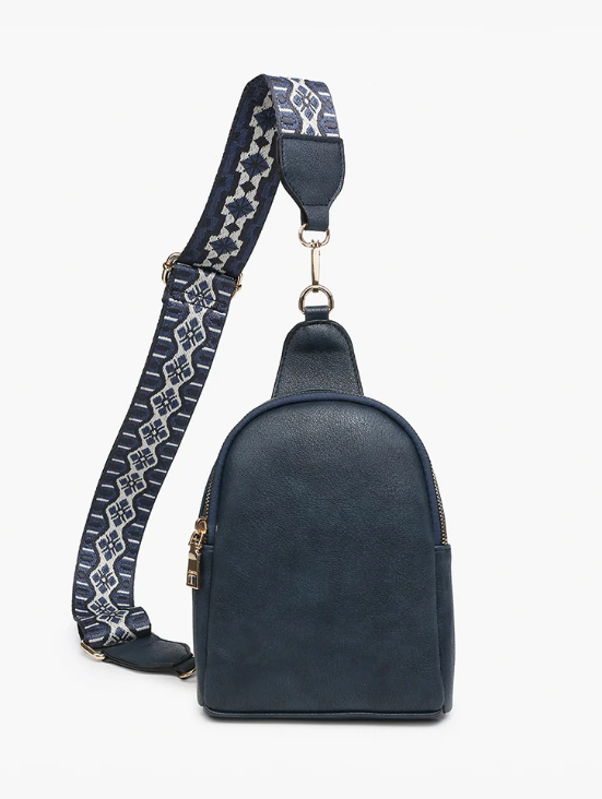 Jen & Co. Ellen Vegan Guitar Strap Sling Bag