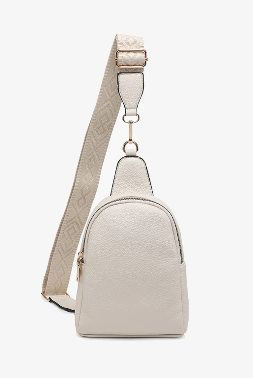 Jen & Co. Ellen Vegan Guitar Strap Sling Bag