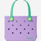 Bitty Bogg Bag Pattern (Two-Tone) (Lavender Mojito)