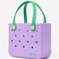 Bitty Bogg Bag Pattern (Two-Tone) (Lavender Mojito)