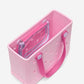 Bitty Bogg Bag Pattern (Two-Tone) (Pink Drink)