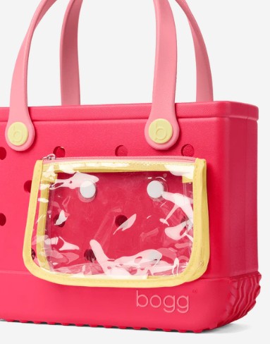 Bitty Bogg Bag Pattern (Two-Tone) (Strawberry Acai)