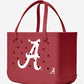 Original Bogg Bag-Alabama Crimson Tide ( 19in L x 9in W x 14in H)