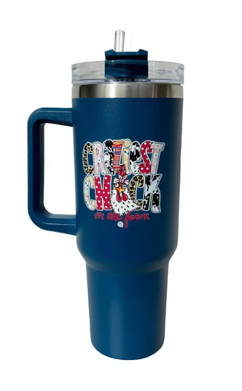 Girlie Girl 40oz Morgan Tumbler Craziest Chick