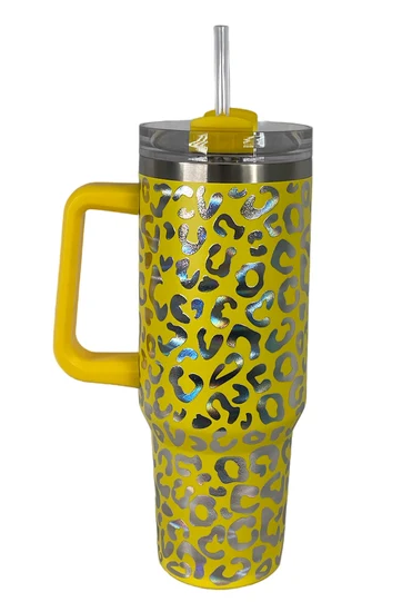 Girlie Girl Originals 40oz. Morgan All Over Leopard Print Tumbler