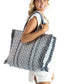 Simply Southern Quilted Tote Bag (L: 16" x W 5" x H: 18" )