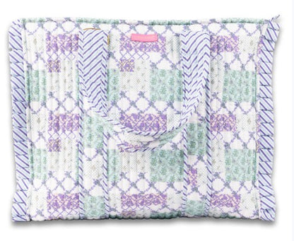 Simply Southern Quilted Tote Bag (L: 16" x W 5" x H: 18" )