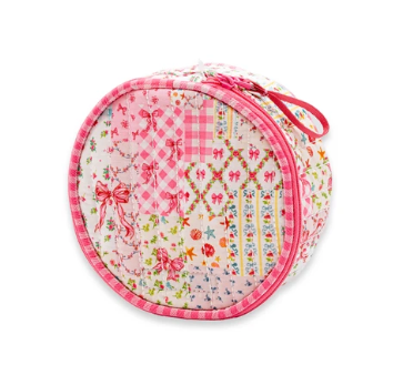 Simply Southern Round Quilted Tassel Bag