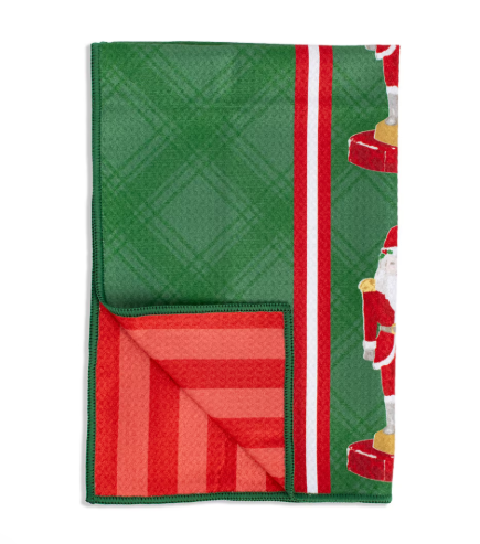 The Royal Standard Santa Nutcracker Kitchen Towel