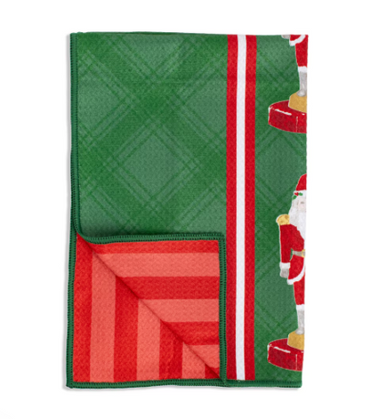 The Royal Standard Santa Nutcracker Kitchen Towel