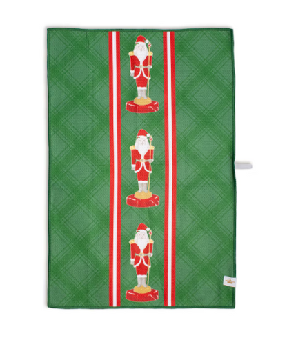 The Royal Standard Santa Nutcracker Kitchen Towel