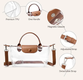 Mini Clear Stadium Crossbody Bag